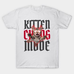 Crazy Kitten Chaos T-Shirt